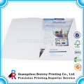 Custom printed company paper file folders